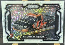 WILLIAM SAWALICH RC NASCAR 2024 Panini Prizm Rides White Sparkle Prizms #35