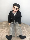 Poor Groucho Marx Ventriloquist Doll Figure 30" Goldberger Non-Working Stains!