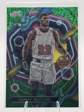 2023-24 Topps Cosmic Chrome - Jimmy Butler #49 Green Space Dust Refractor /75