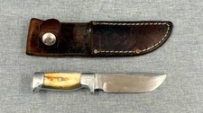 RUANA KNIFE BONNER MONTANA W/ORIGINAL SHEATH FREE SHIPPING