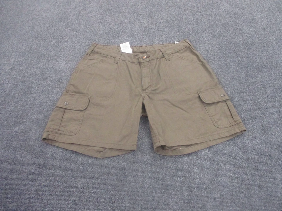 Carhartt Shorts Adult 10 Beige Cargo Lightweight Hiking Outdoors Womens NEW - Image 2 of 4