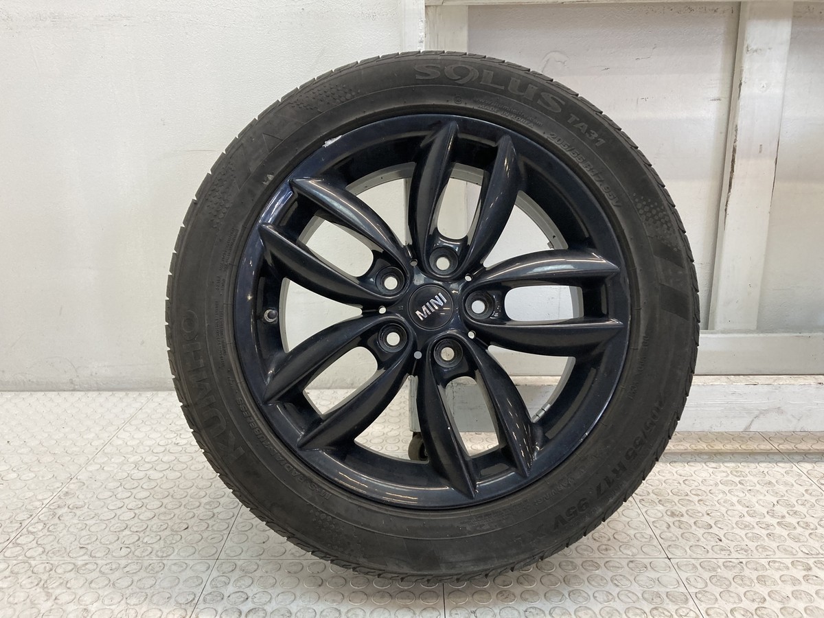 Mini Cooper Wheels 5-Star Double Spoke Black R124