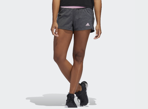 PANTALONCINO ADIDAS DONNA SHORTS PANTALONI CORTI DU3489 2IN1 NOV GRIGIO ROSA  RUN | eBay