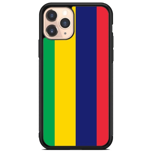 For iPhone 12 13 14 15 Plus Pro Max Mauritius Flag Anti-skid Cover - Picture 4 of 25