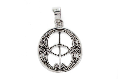 Avalon Chalice Well Anhänger 925er Silber Symbol Schmuck NEU