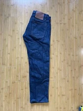 The Unbranded Brand UB201 Tapered Jeans Size 30 Indigo 14.5oz Raw Selvedge Denim
