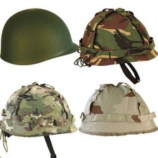 MA1 Adjustable Military Fancy Dress Costume Plastic Army Helmet With Cover