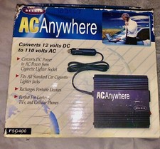  OPEN RAGGED BOX  Belkin AC Anywhere F5C400 DC to AC Inverter