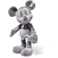 Mickey Mouse Platinum Steiff D100 Disney Plush Toy From Japan