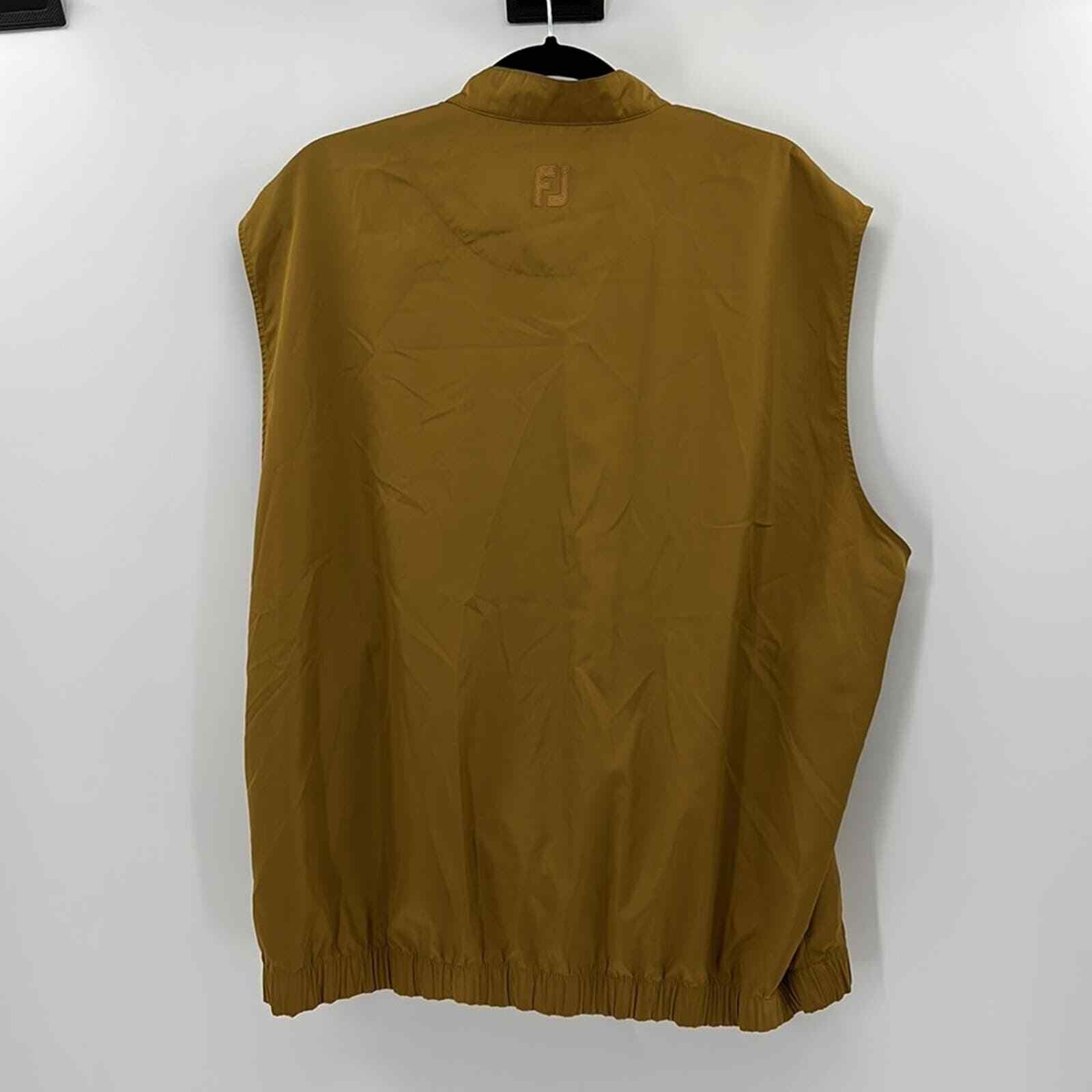 FootJoy FJ Men's Golf Performance Vest - Copper - Large