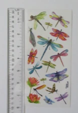 Violette Collection - DRAGONFLIES - 1 Sheet of NEW RELEASE Stickers #C172