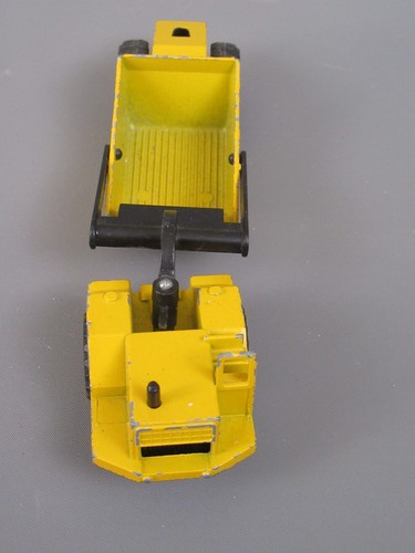 B607 Vintage 1991 Majorette 310 Thaïlande Scraper TP Jaune 1:100 - Picture 7 of 16