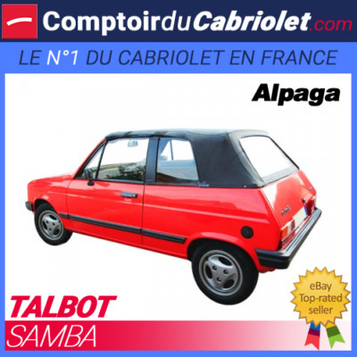 Verdeck Talbot Samba Kabriolett - Canvas Alpaka Sonnenland