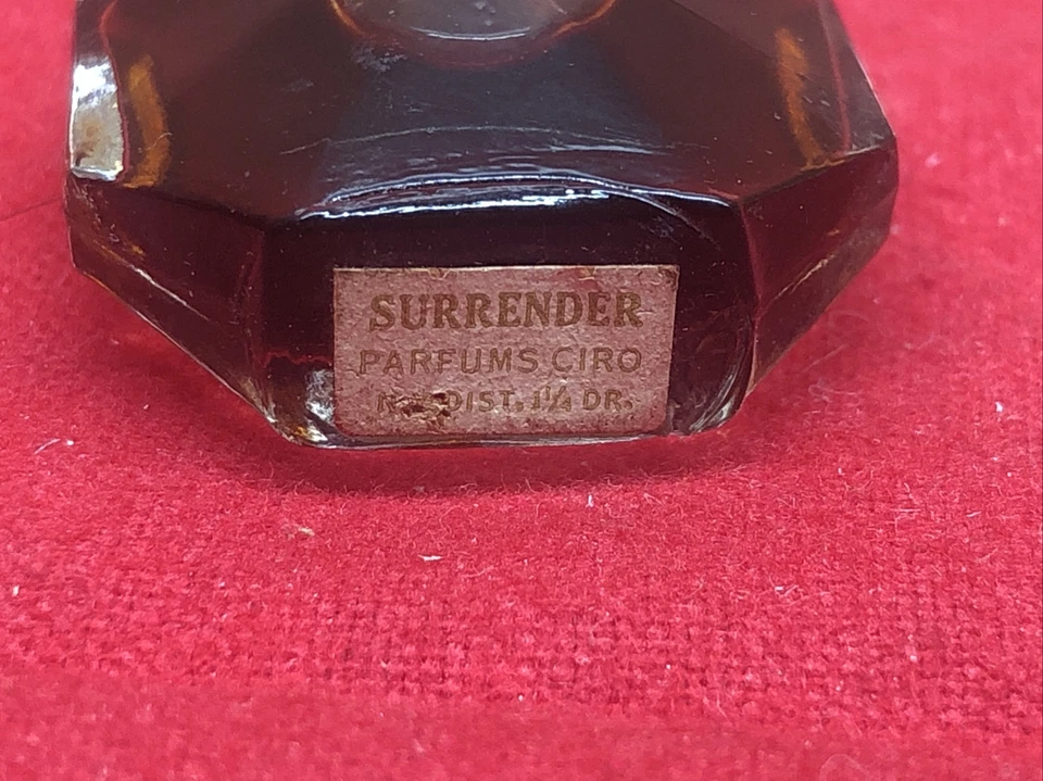 MINI Perfume Perfumes Ciro PURO PERFUME 1 1/4 Dram De Colección Muy Raro Foto 3 de 3