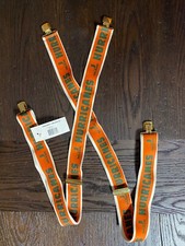 NWT Vintage Miami Hurricane Suspenders