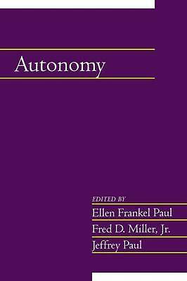 Autonomy: Volume 20, Part 2 Paul Miller Jr Paul Paperback 9780521534994