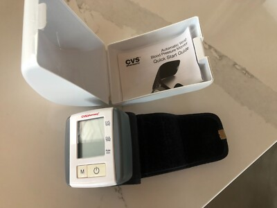 #ad #ad CVS Health Series Automatic Wrist Blood Pressure Monitor Fits 5.3 7.7 Inch Wrist $9.99