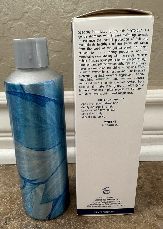 Phyto Paris PHYTOJOBA интенсивный увлажняющий шампунь 6,7 жидких унц - Изображение 2 из 3