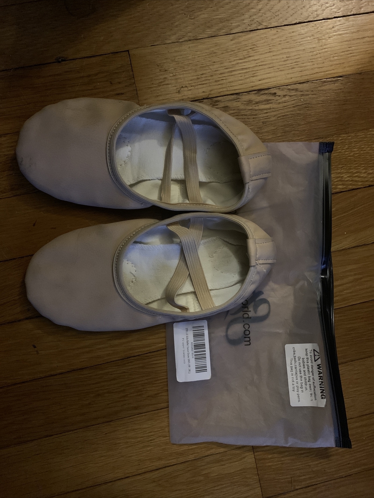 SAOLA Scarpe da ballo ballerina Stelle Ballet pantofole ragazza suola in pelle nuda 2 ml