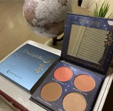 LASPLASH cosmetics - MOONLIGHT GLOW FACE PALETTE -blush, bronzer & highlight NEW
