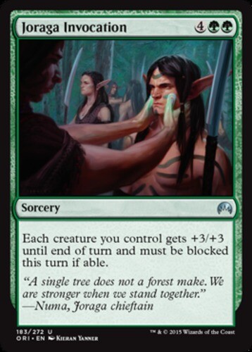 Moderate Play, English MTG Regular Joraga Invocation Origins Magic the Gathering - Picture 1 of 1
