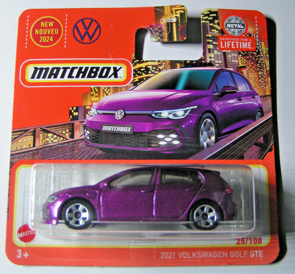 Matchbox - 2021 Volkswagen Vw Golf Gte - 25/100 - Mbx Metro 2024 - HVN25-image