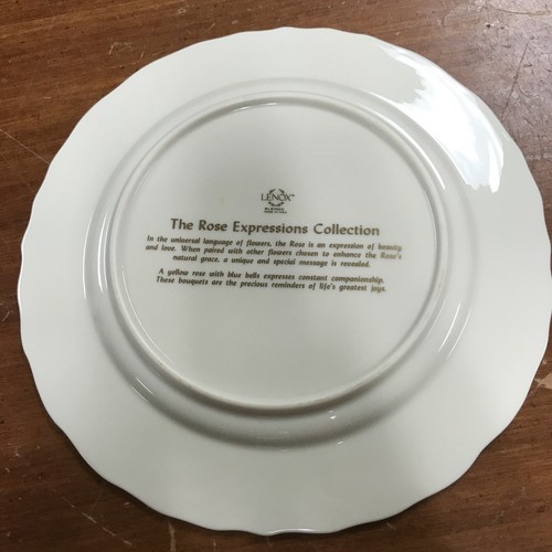 Lenox Rose Expressions Collection Plate - Picture 4 of 5