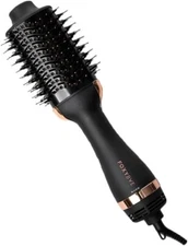 FoxyBae Blowout Brush Hair Dryer - Professional Nylon and Boar Bristle Brush