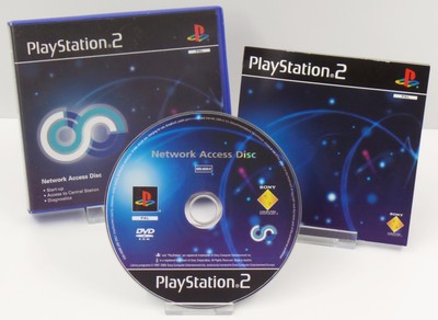 PS2 Playstation 2 - Network Access Disc + Anleitung + OVP