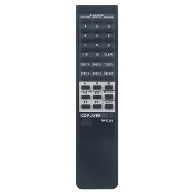 RM-D335 Replace Remote for Sony CD Player CDP-C365 CDP-C345 CDP-C335 CDP-C265
