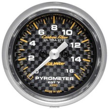 Autometer 2-1/16in C/F 1600 Degree Pyrometer 4744