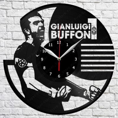 Gianluigi Buffon Vinyl Clock Record Wall Clock Decor Fan Art Home 3483