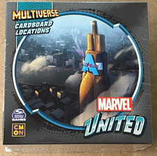 Marvel United Multiverse Cardboard Locations Kickstarter Exclusive 