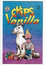 Chips and Vanilla #1 Doug Potter - Kitchen Sink Comix 1988 - VF+