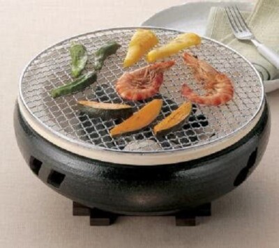 Yakitori BBQ Hibachi Konro Ise Diameter 30cm in charcoal grill