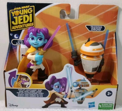 Young Jedi Adventures LYS SOLAY Training Droid Pop-Up Star Wars Lightsaber Duel