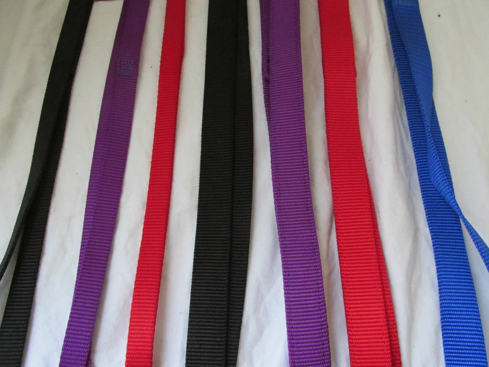 Nueva correa de nailon de cuatro patas para perro gato mascota duradera varios colores y tamaños Foto 3 de 4