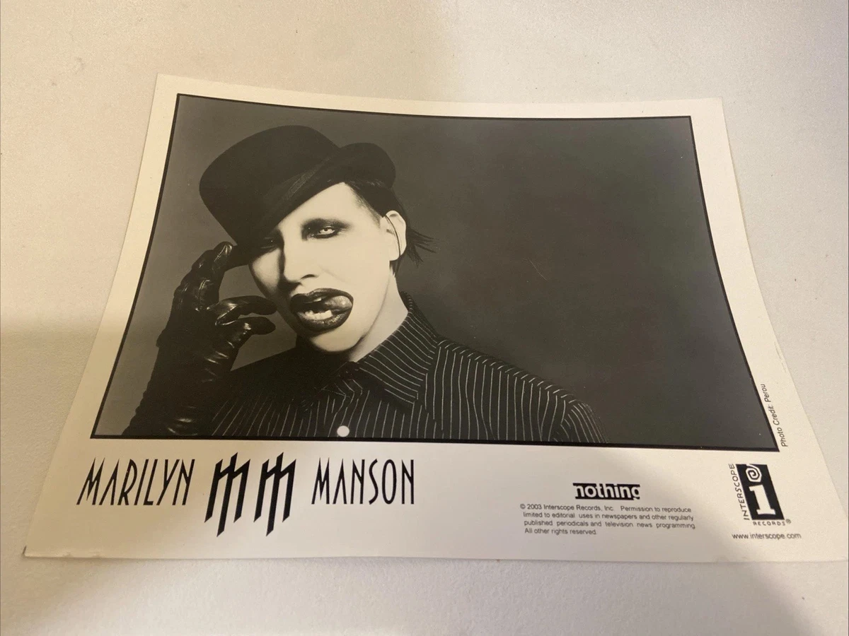 Original Marilyn Manson Memorabilia for sale | eBay