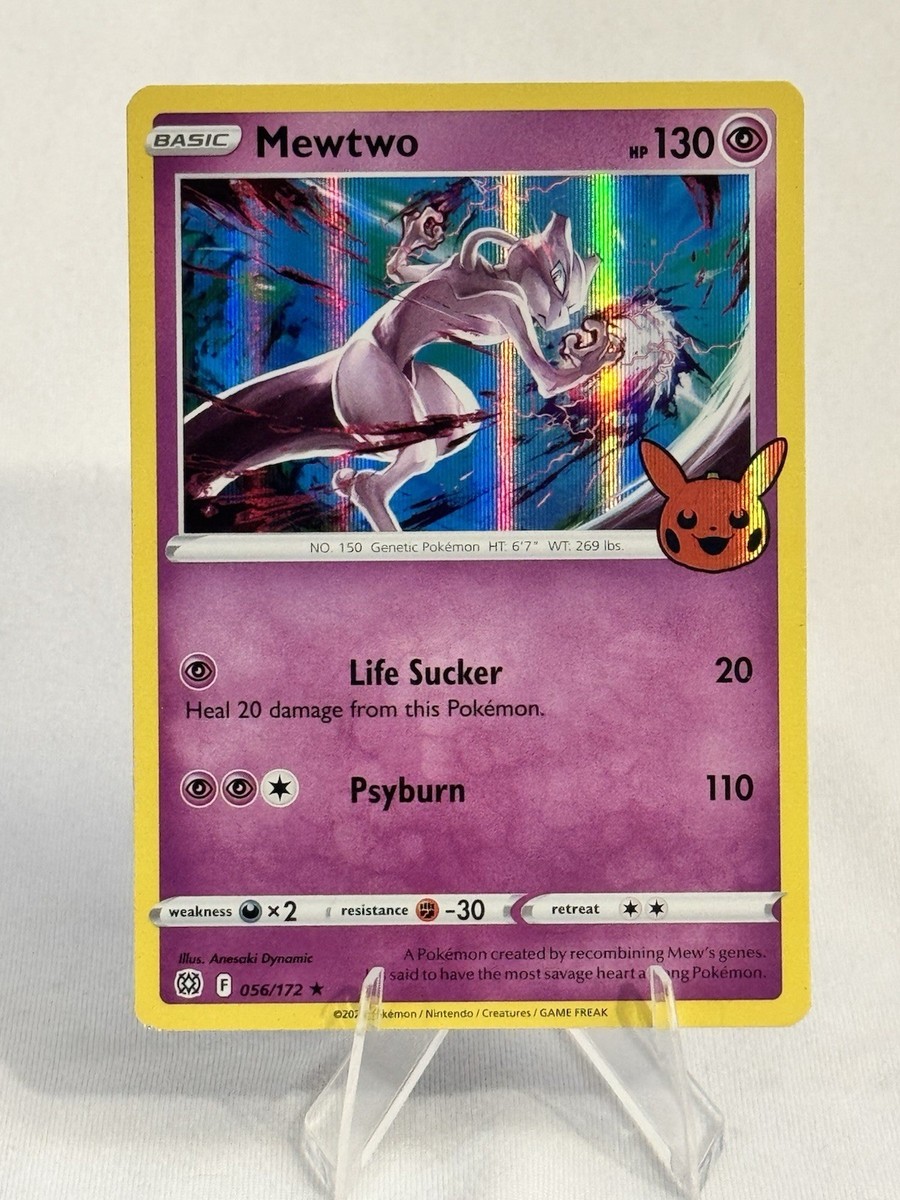 Mewtwo 056/172 Holo Rare Halloween Trick or Trade 2022 Pokemon F