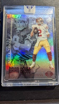 2017 Panini Illusions - Steve Young, Brian Hoyer #20 Trophy Collection Red /50