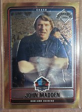 2006 Topps Chrome Hall of Fame Tribute JOHN MADDEN