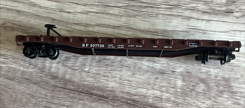 Con-Cor 0001-9279 HO Southern Pacific 54' TOFC Flat car w/Trailer Kit RTR- Read - Afbeelding 12 van 18