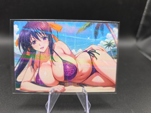 Akeno Himejima High School Dxd Anime Waifu Card Doujin ACG Goddess Holo