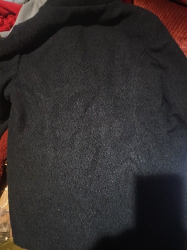 NEU DENNIS BASSO Mantel jägergrün mit Kunstfellbesatz, MEDIUM - Bild 7 von 12
