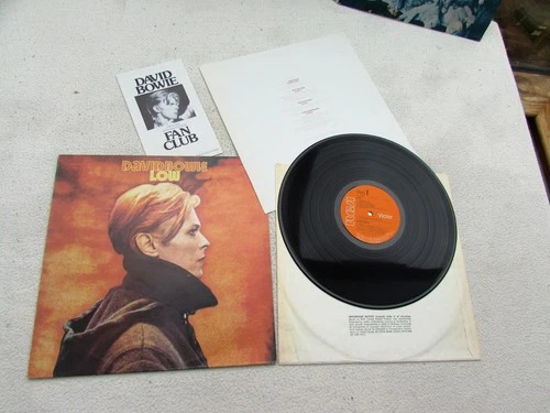 DAVID BOWIE LP LOW ORIG UK 1977 1st PRESSING  FAN CLUB EX VINYL
