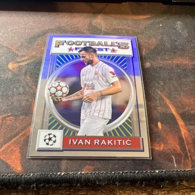 2021-22 Topps Finest Flashbacks UCL Refractor Ivan Rakitic #140 02t4