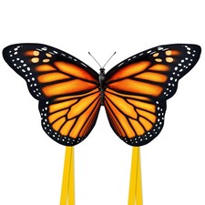 "Monarch Butterfly Kite 55"" Large Easy Fly Single Line Kite for Kids Adults"