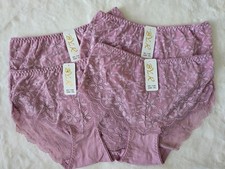 4pack Ladies Briefs Knickers Womens Underwear  Comfort Fit Lace