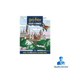 Harry Potter Color-By-Number - by  Editors of Thunder Bay Press (Paperback)