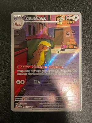Gumshoos 153/132 Me01: Mega Evolution Illustration Rare